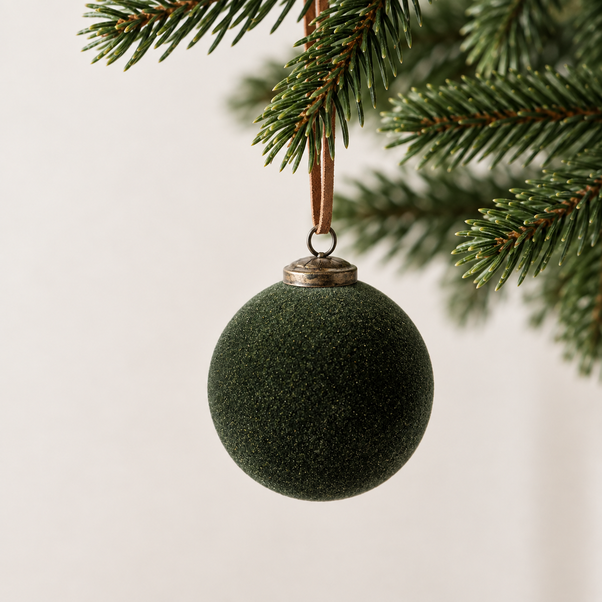 Moss Velvet Ornament