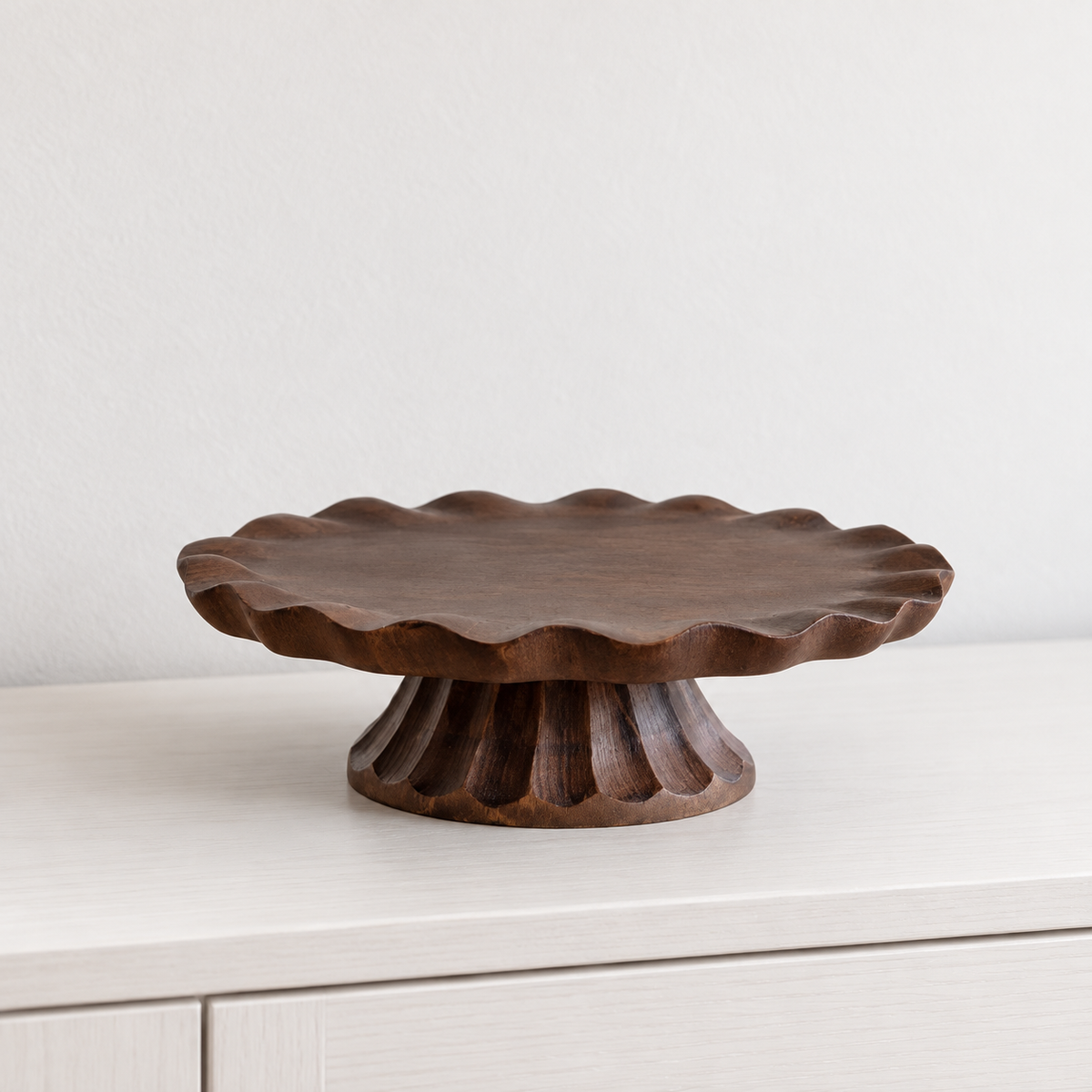 Round Scallop Edge Riser