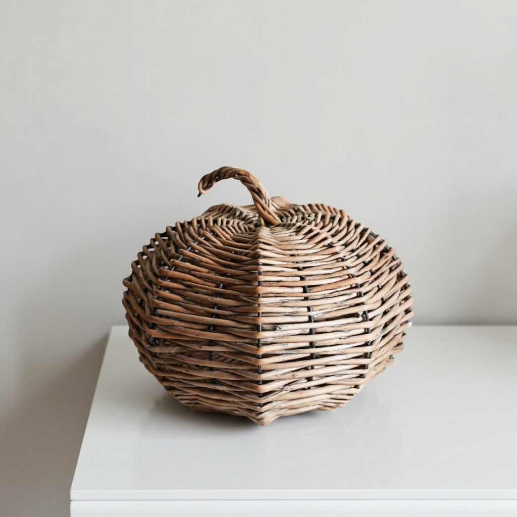 Woven Willow Pumpkin