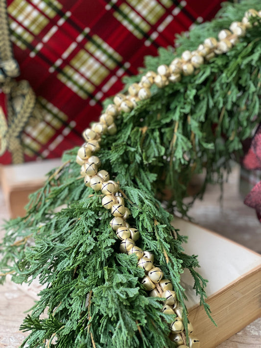 Gold Bell Garland