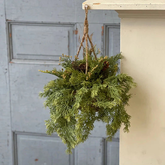 Cedar Hanging Basket