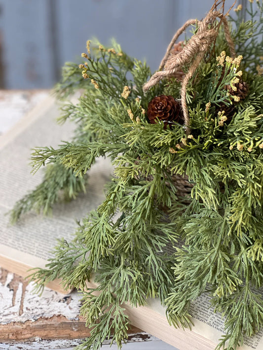 Cedar Hanging Basket