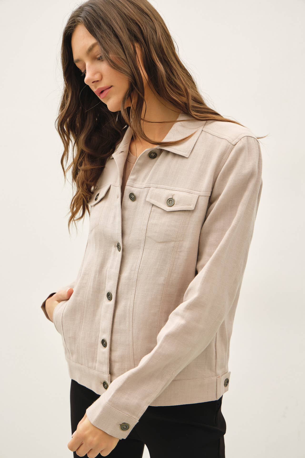 Harriet Linen Jacket