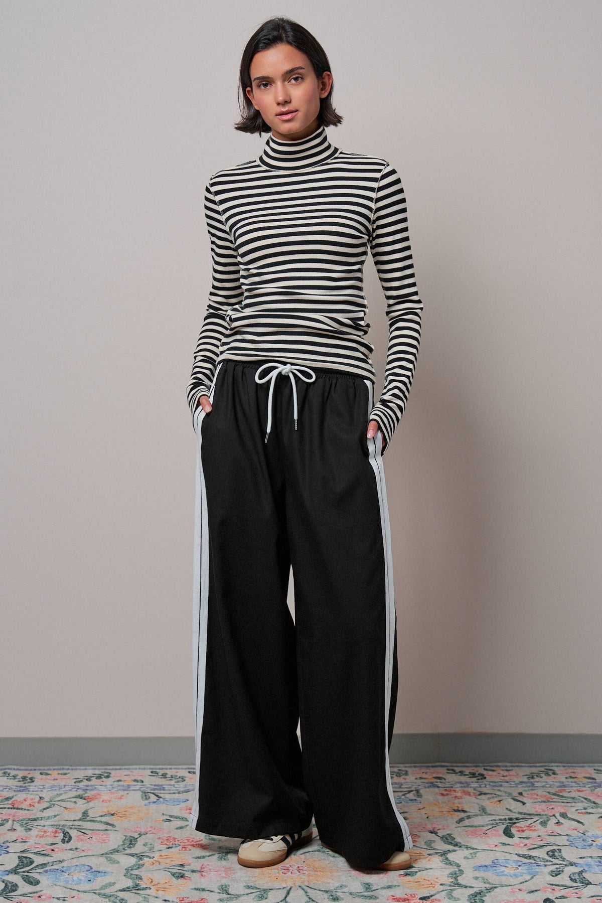 Linen Track Pants