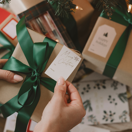 Holiday Gift Tag Sticker Set