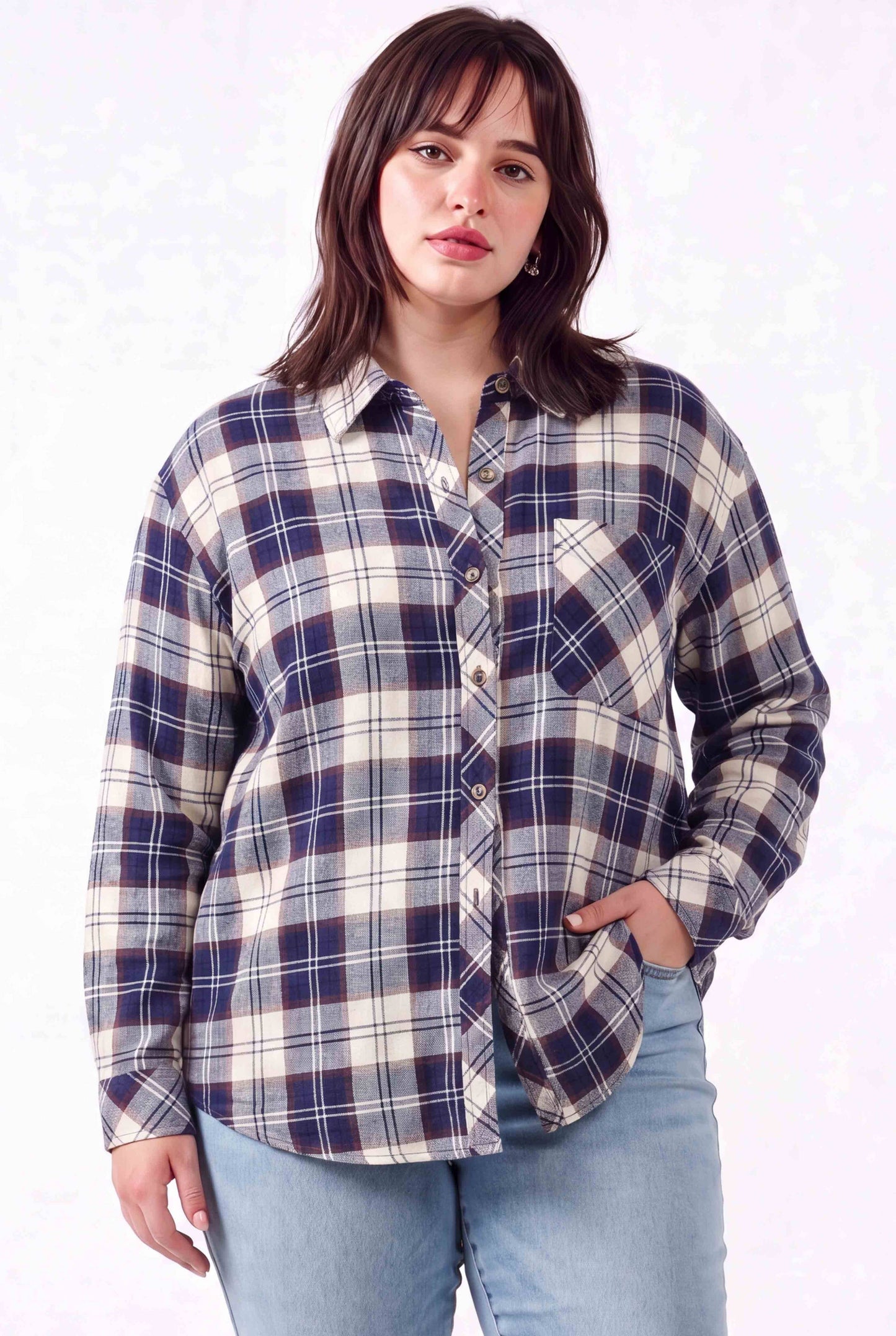 Macie Plaid Flannel