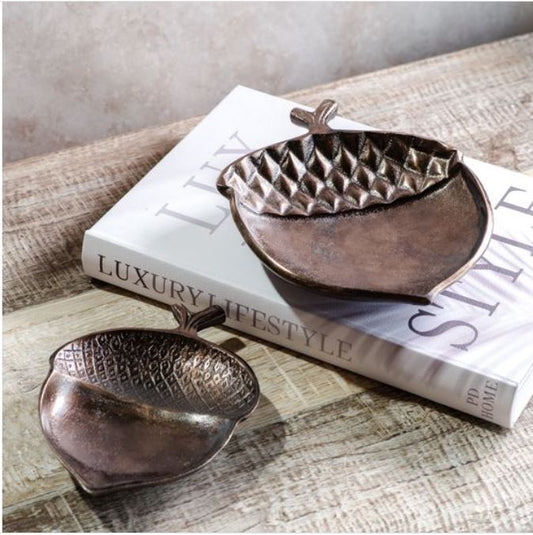 Brass Acorn Tray