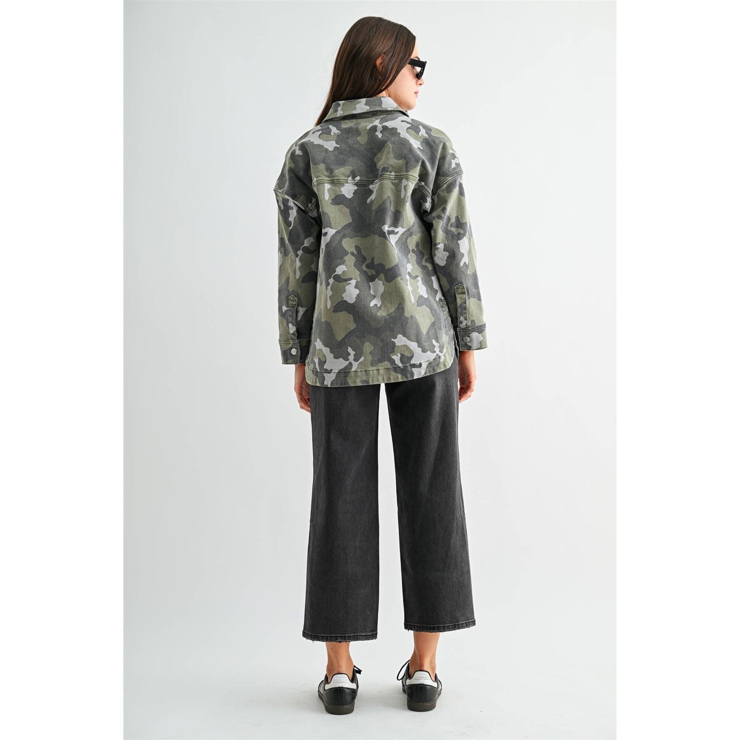 Camo Denim Jacket