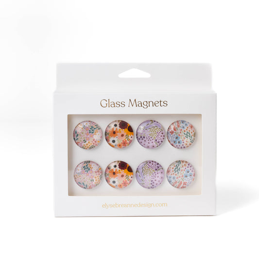 S/8 Glass Magnets