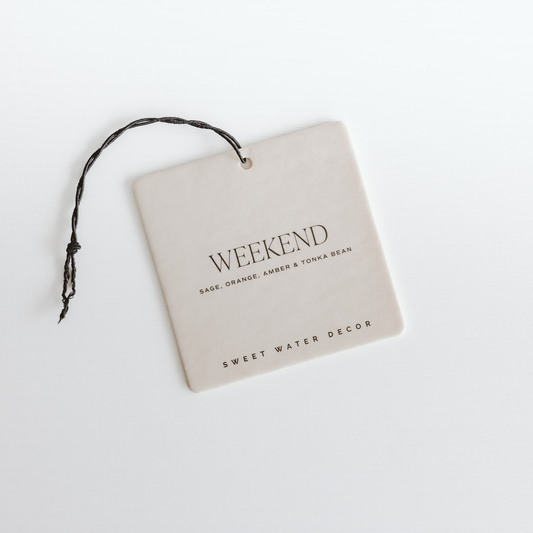 Car Air Freshener - Weekend