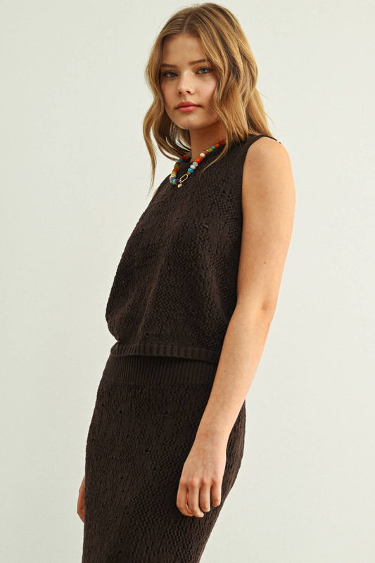 Crochet Knit Tank