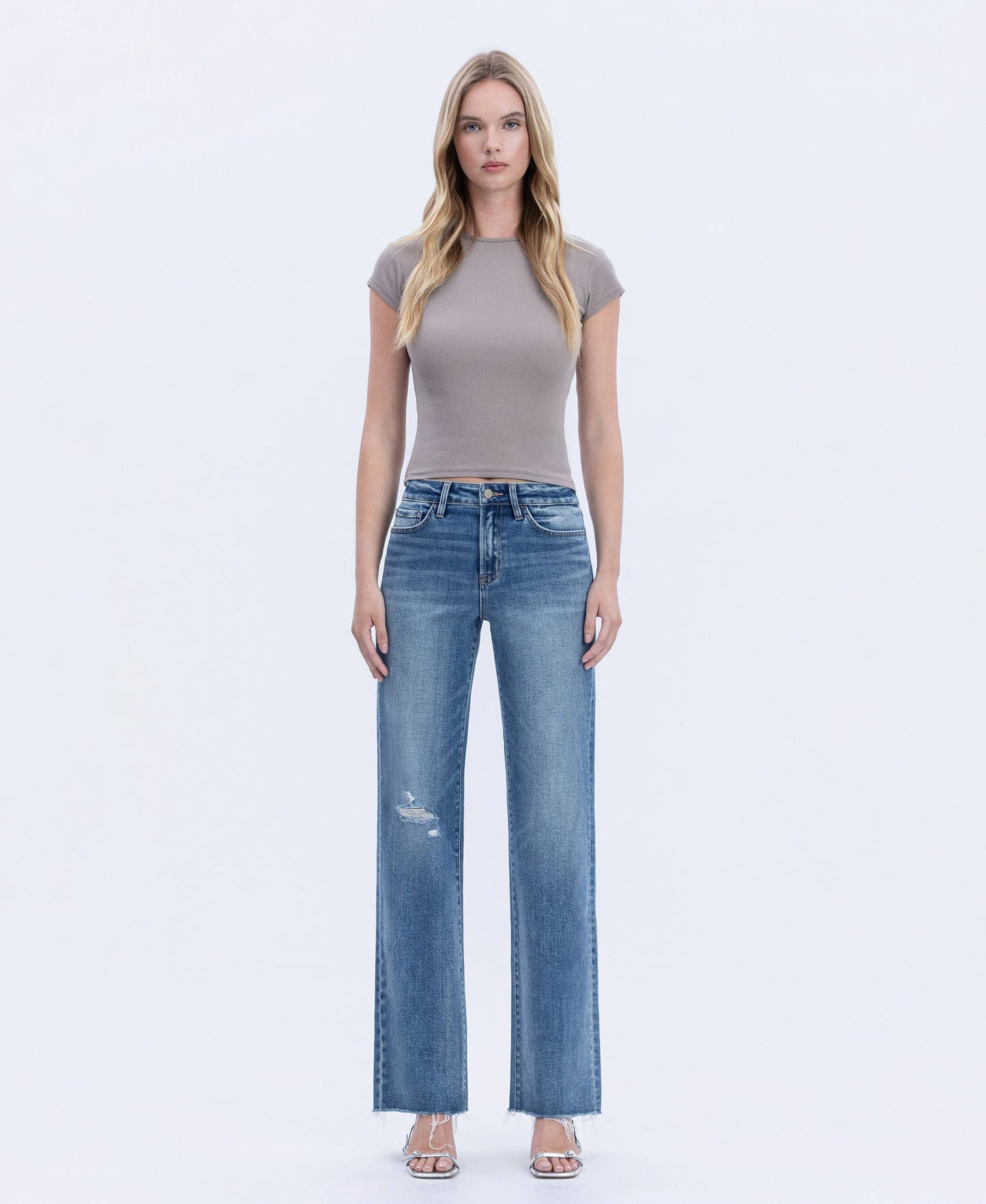 Brandie Slim Wide Jeans