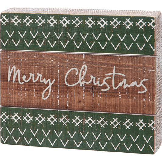 Merry Christmas Print Sign