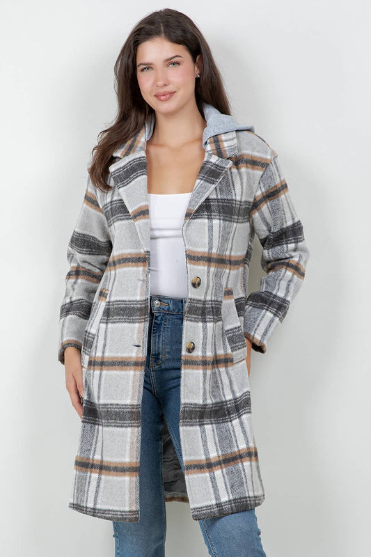 Salome Plaid Jacket