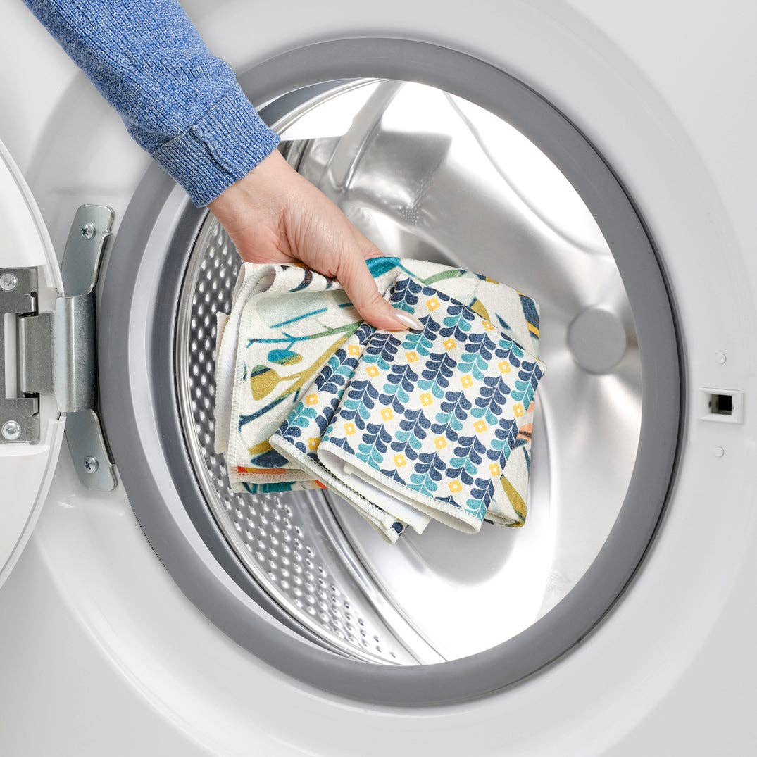 S/4 Microfiber Towels | Colorful Leaves