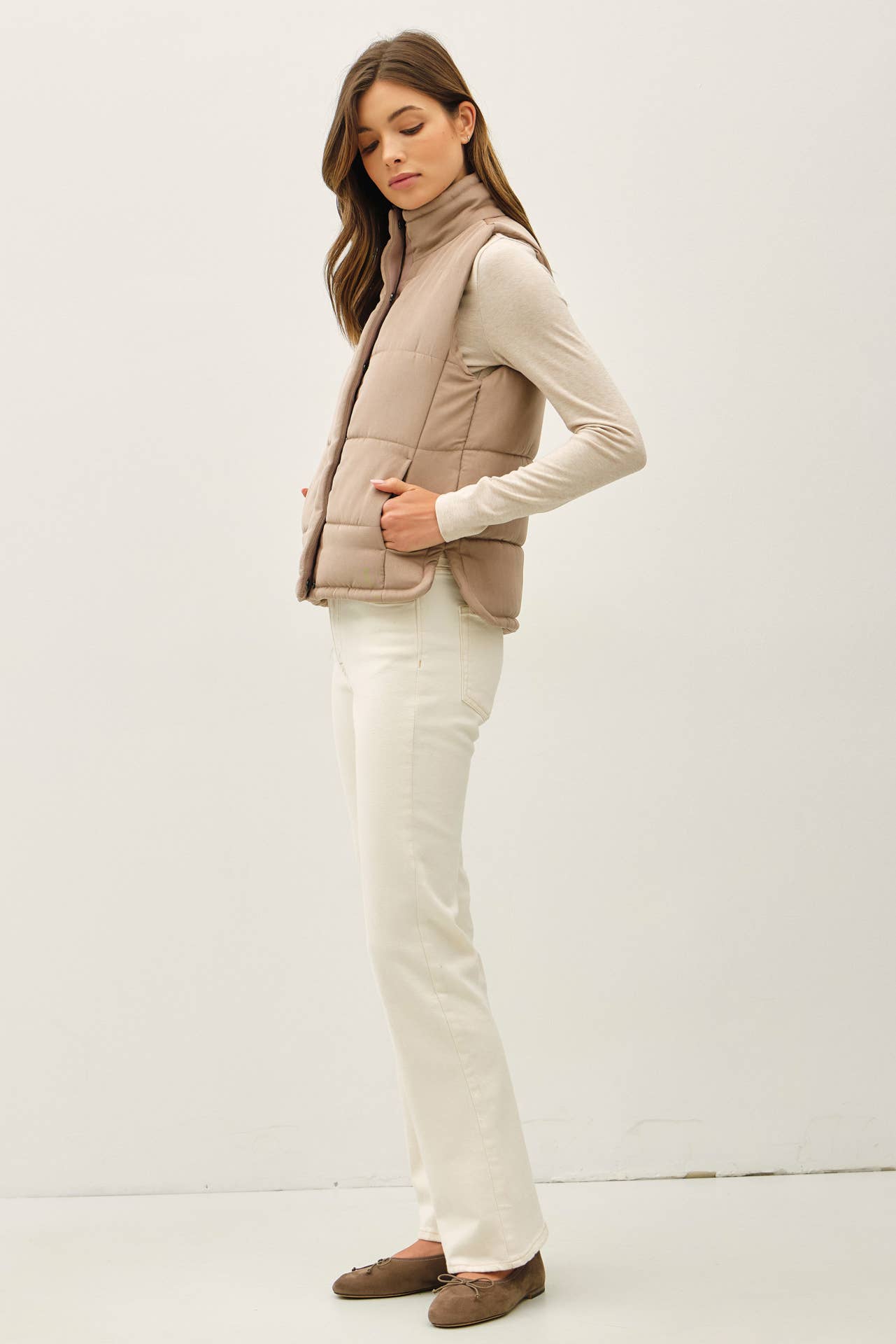 Kimber Quilted Vest - 3 Colors
