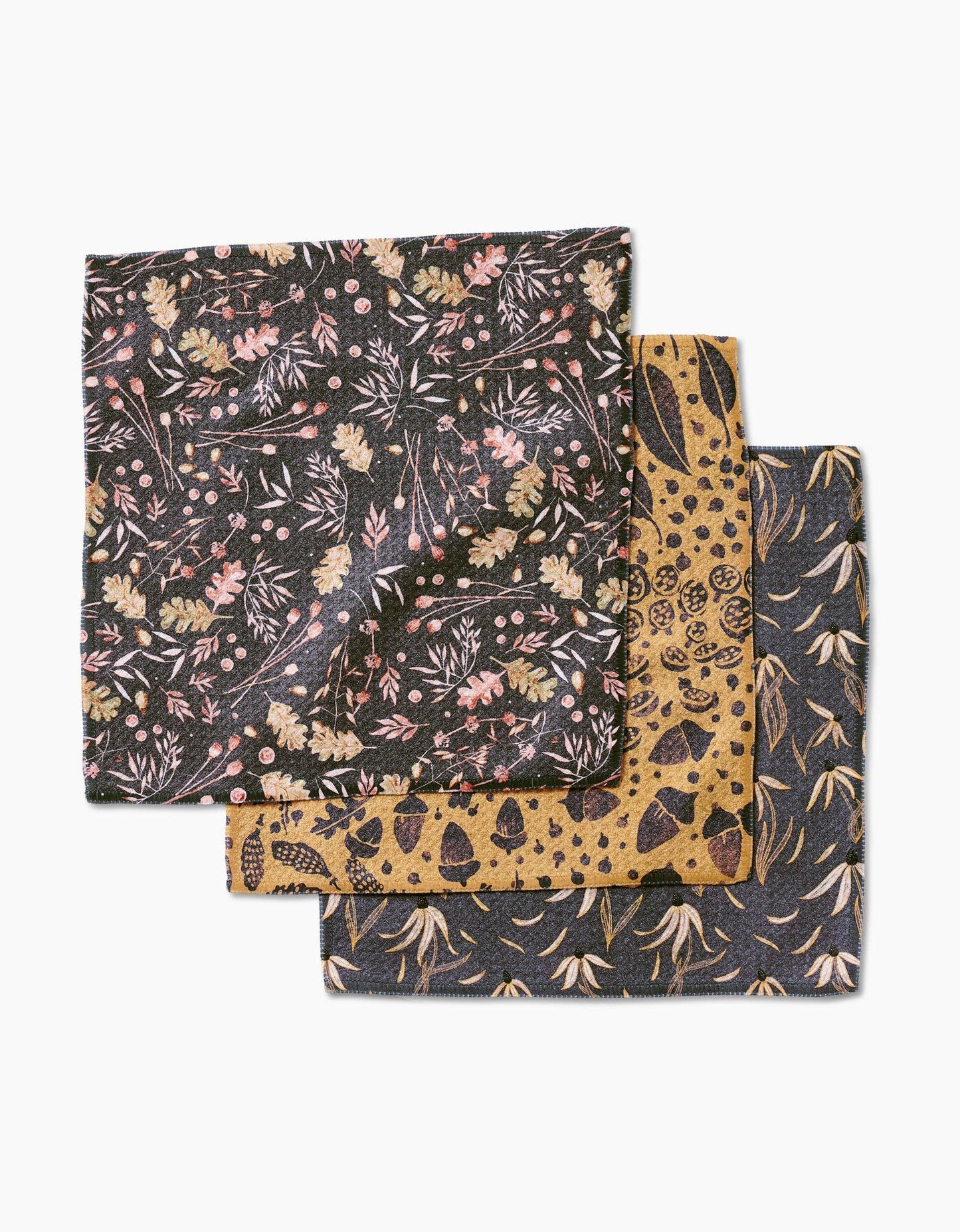 Geometry | S/3 Autumn Harvest Dishcloths