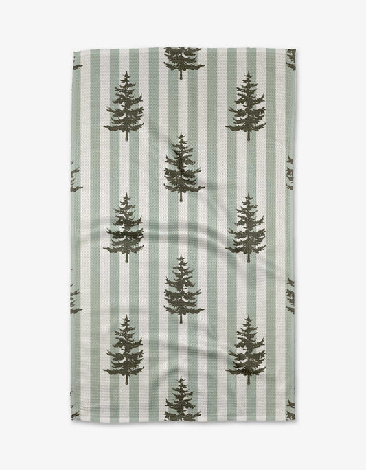Geometry | Fir Real Tea Towel