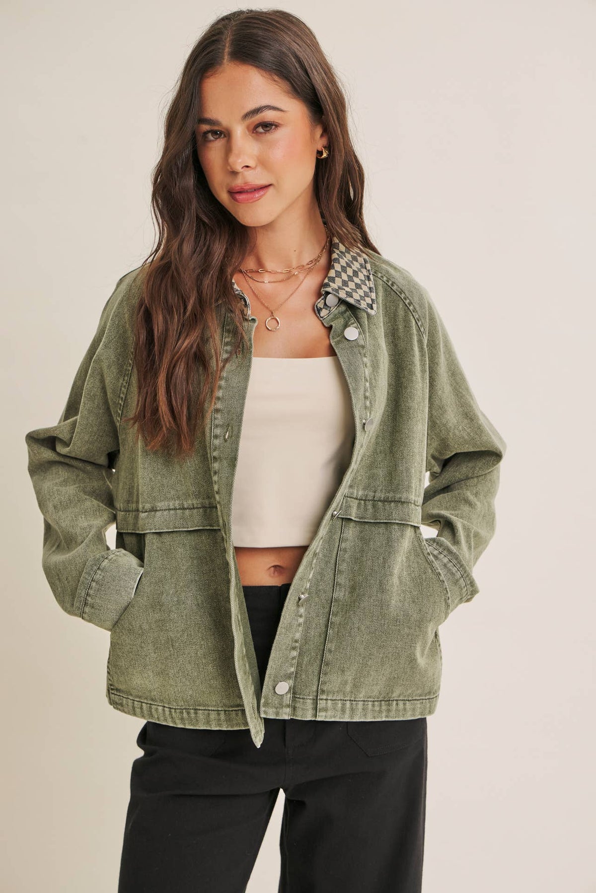 Heritage Contrast Collar Jacket