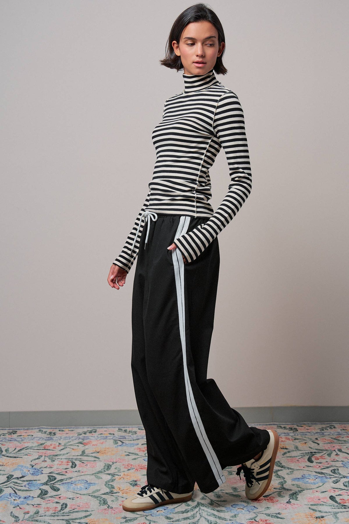 Linen Track Pants