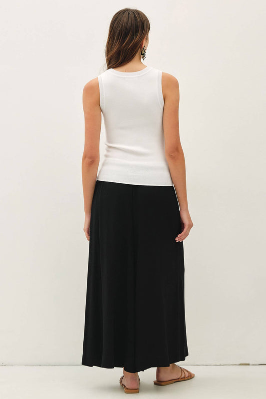 Scoop Neck Sweater Tank