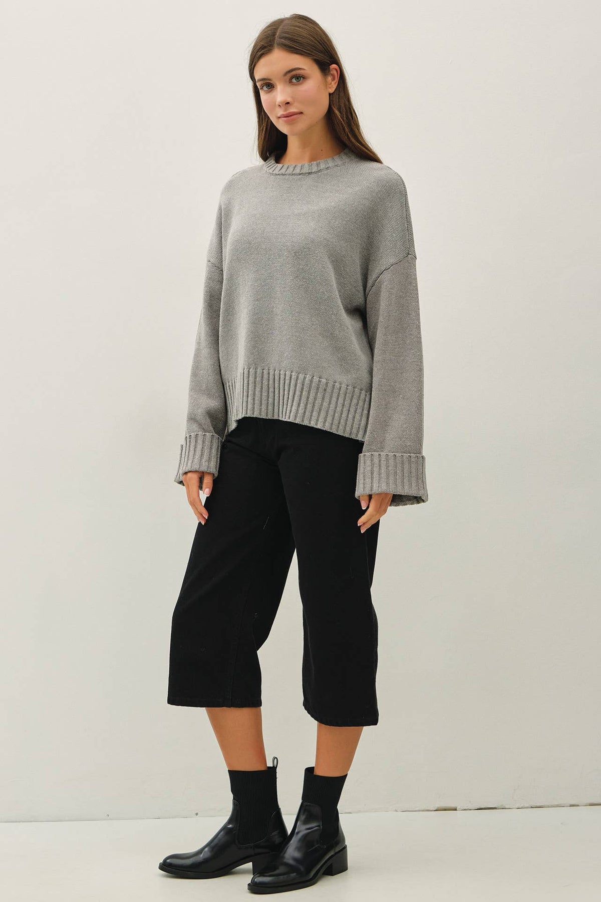 Wide Cuff Sweater