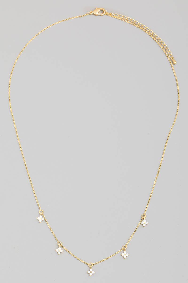 Clover Charms Necklace