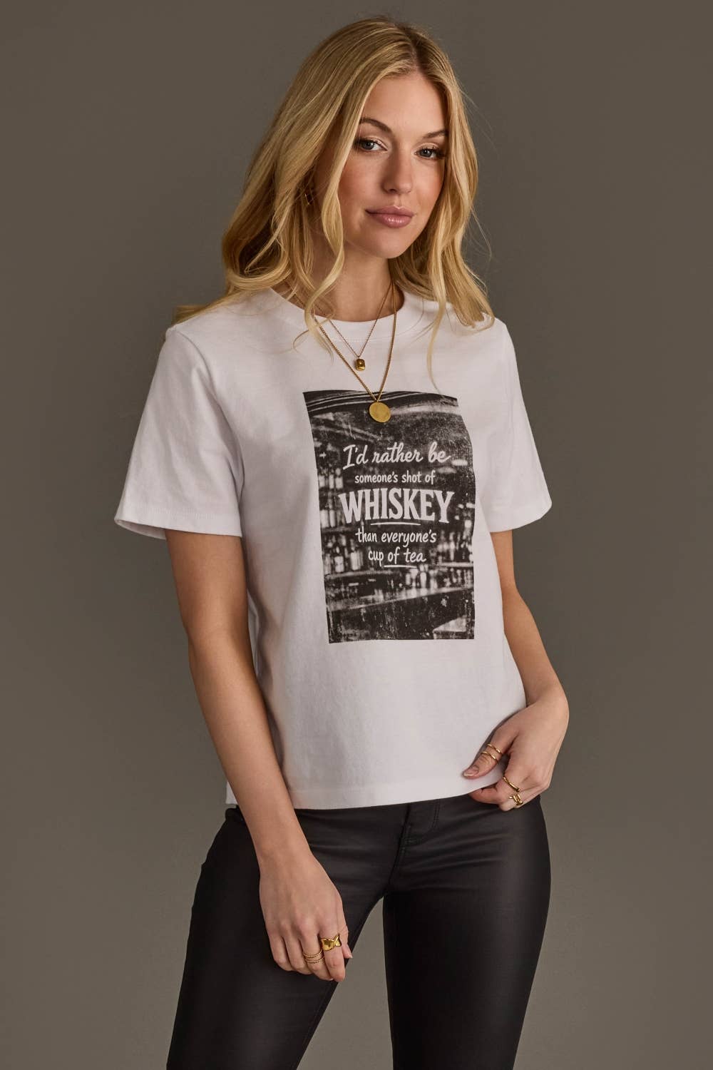 Shot Of Whiskey Graphic Tee