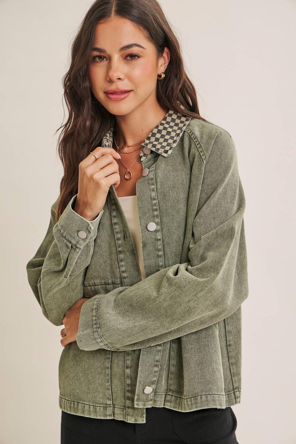 Heritage Contrast Collar Jacket