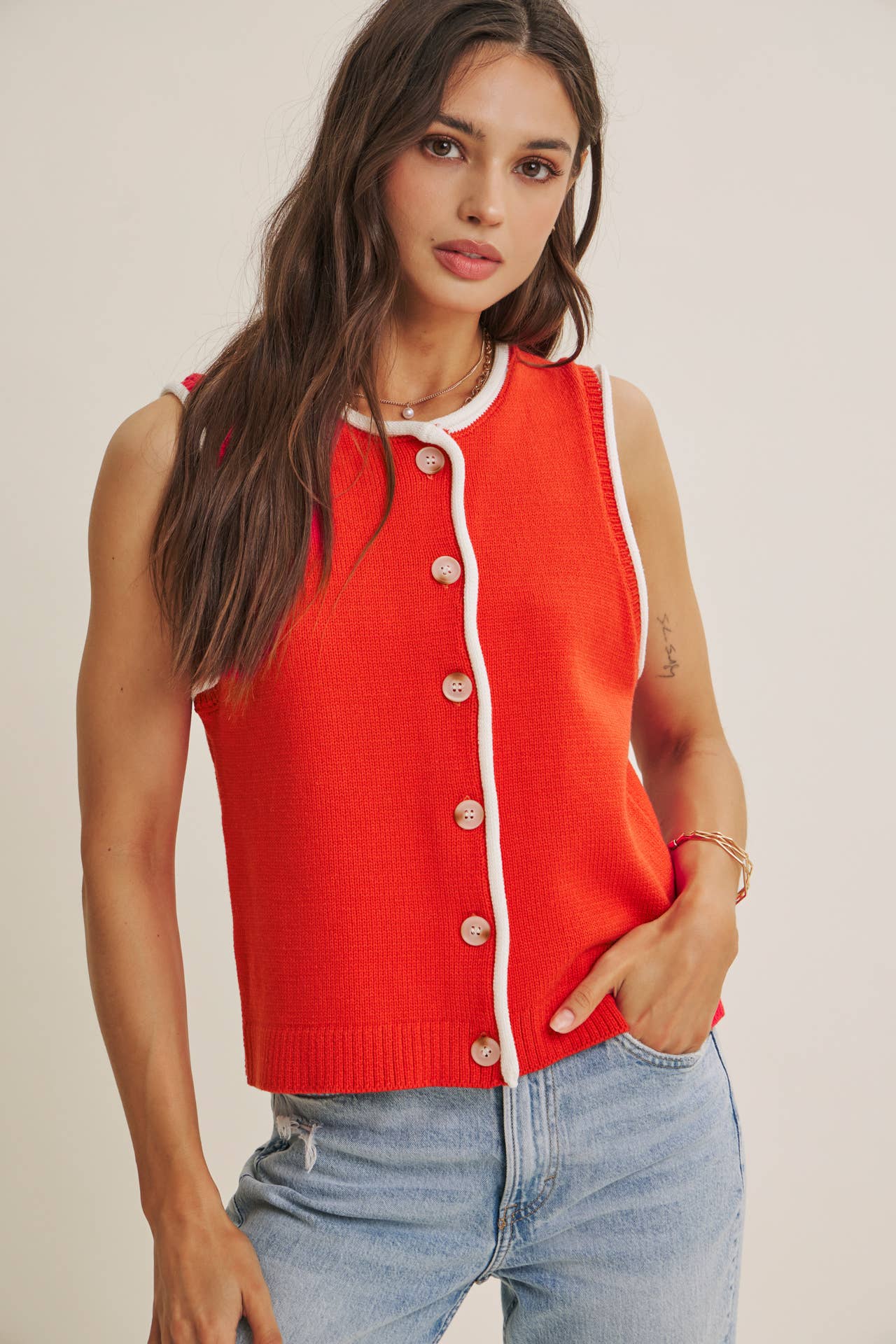 Poppy Sweater Vest