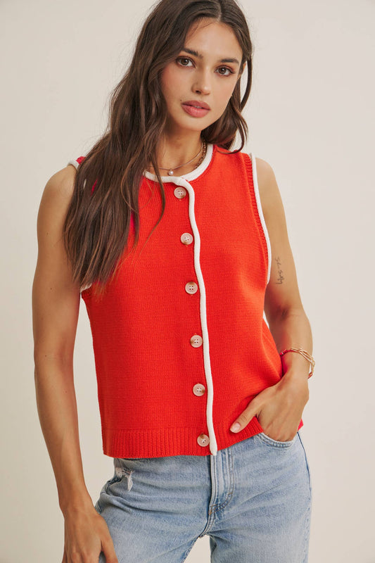 Poppy Sweater Vest
