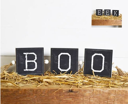 Boo / Eek Sign