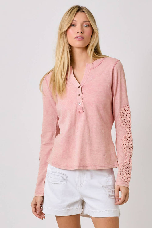 Arley Henley Top