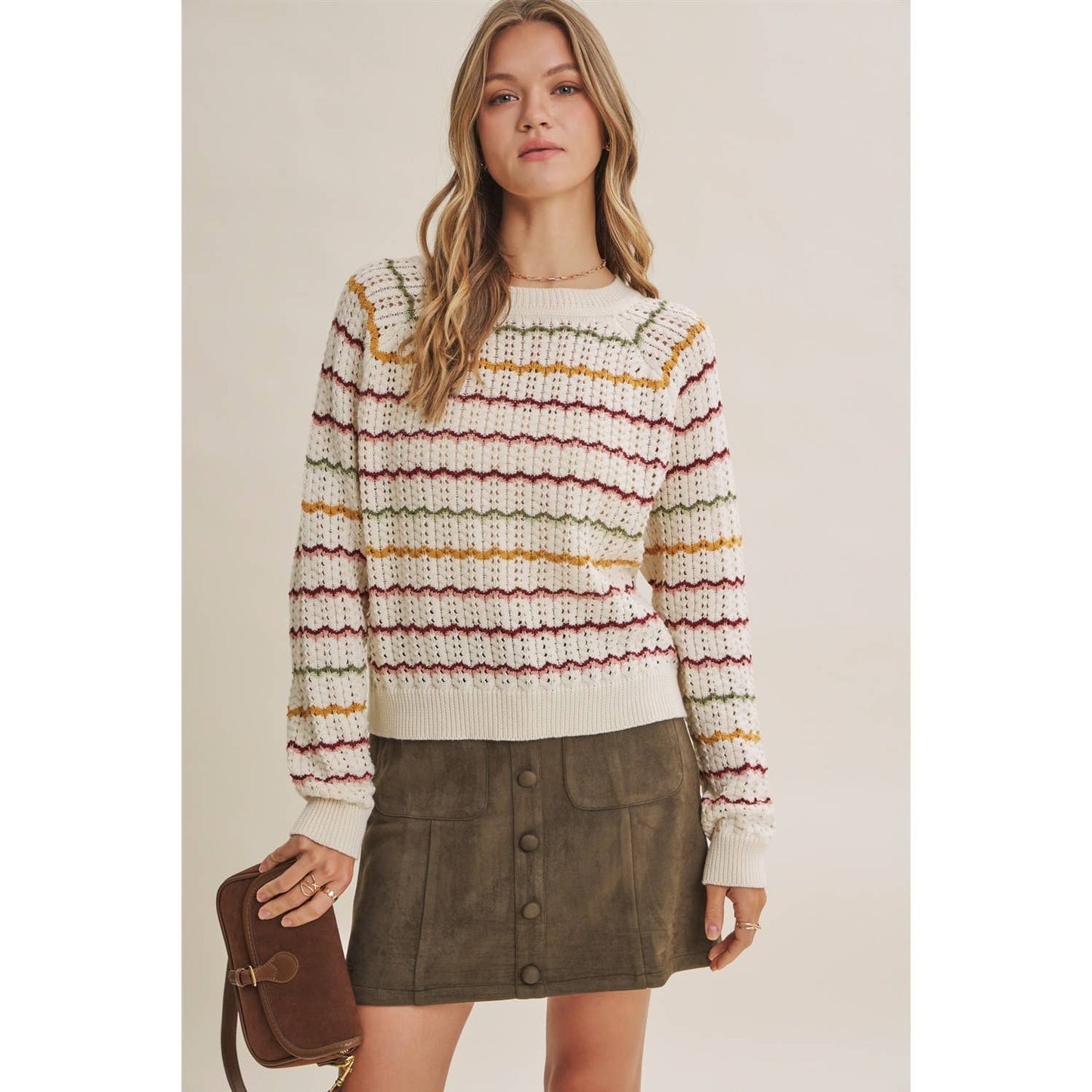 Alpine Multi Stripe Sweater