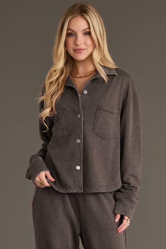Sadie Button Shacket