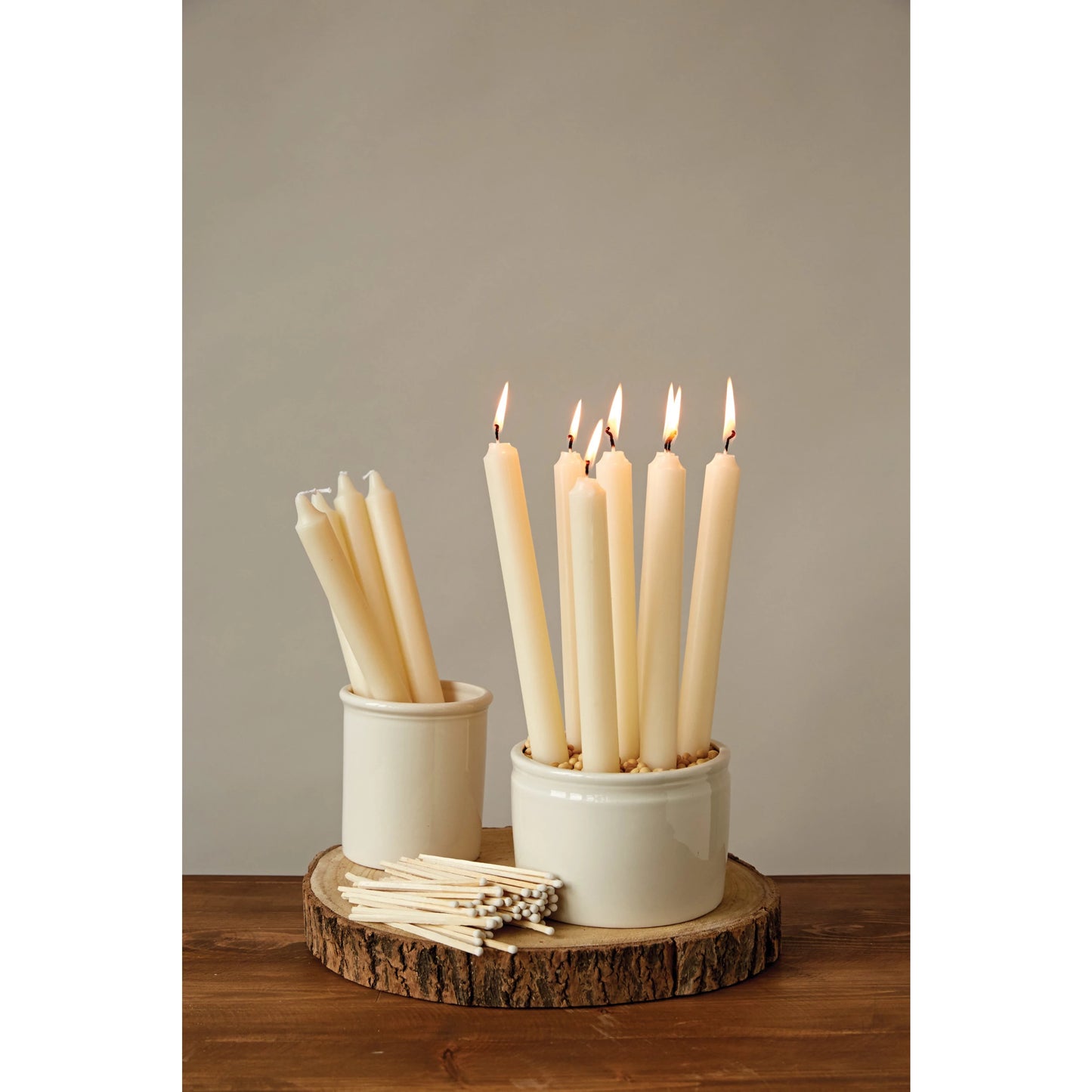 S/12 Taper Candles