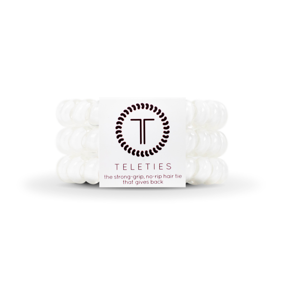 S/3 Hair Coils | Coconut White - Large