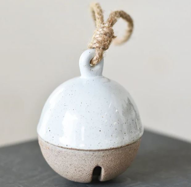 Ceramic Bell Ornament