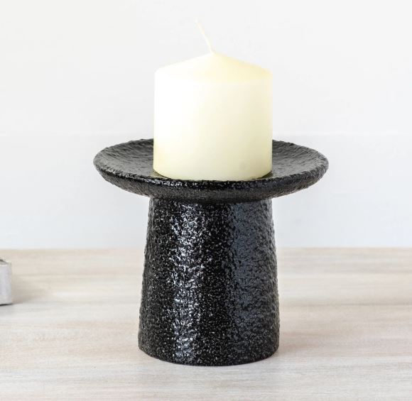 Stoneware Candle Stand