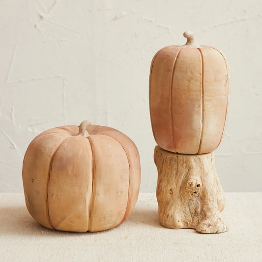 Terracotta Pumpkin