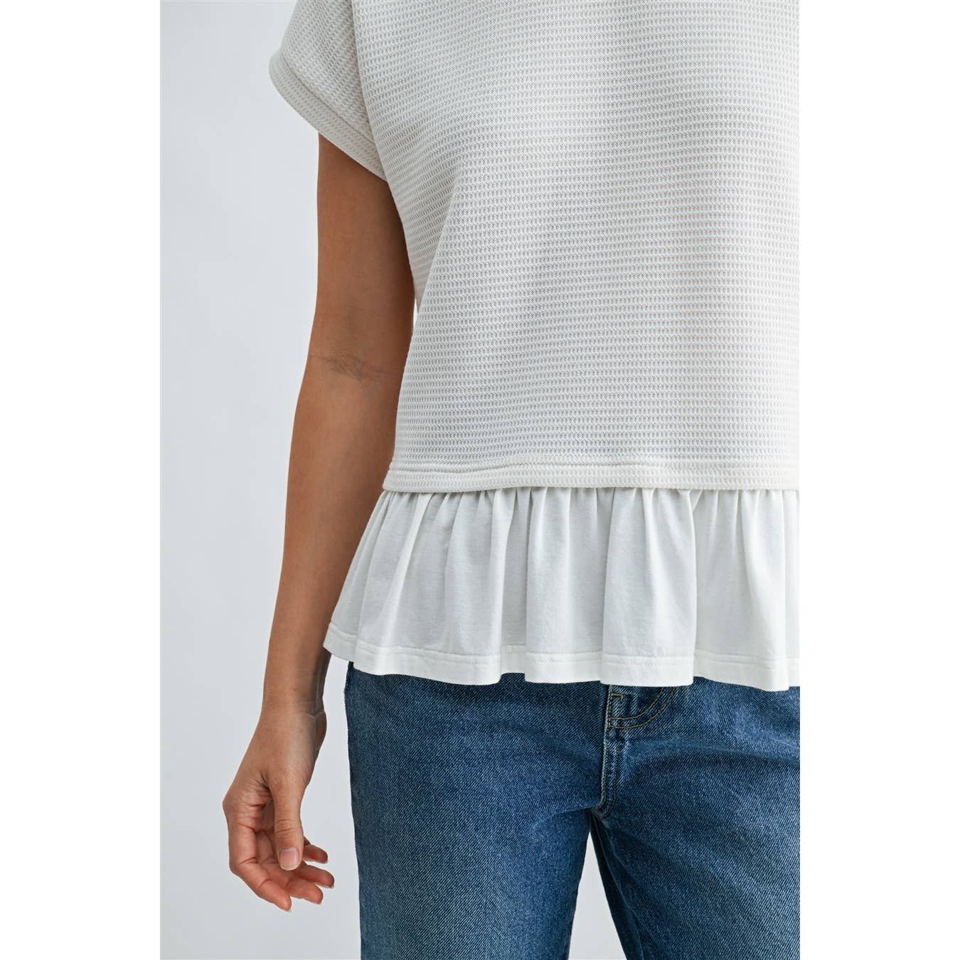 Ivy Ruffle Knit Top