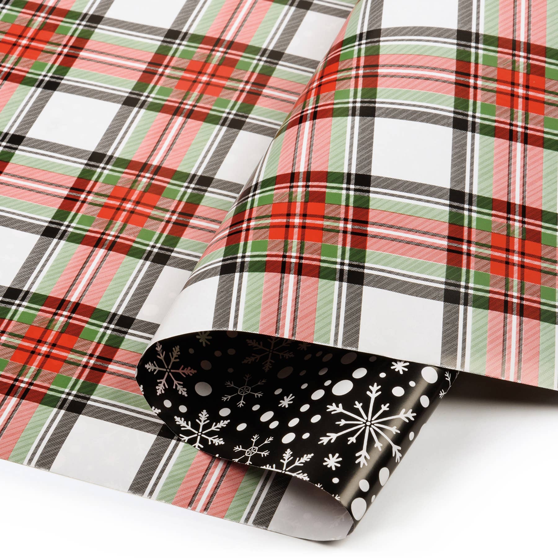 Holiday Plaid Wrapping Paper