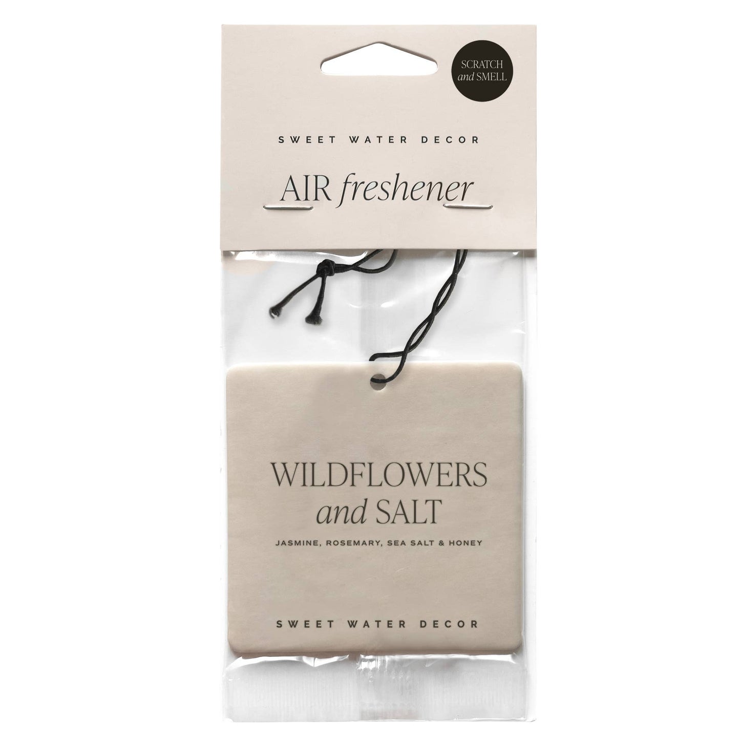 Car Air Freshener - Wildflowers & Salt