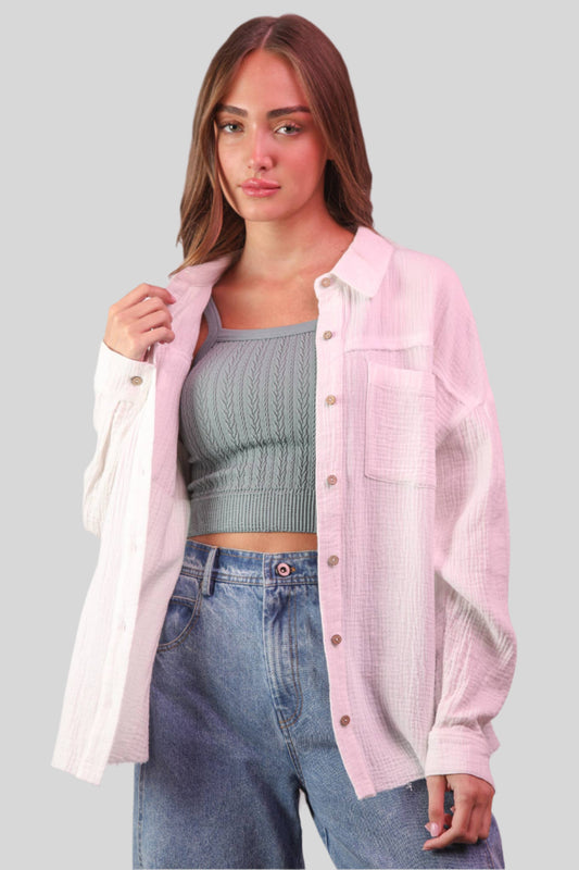 Renee Button Down