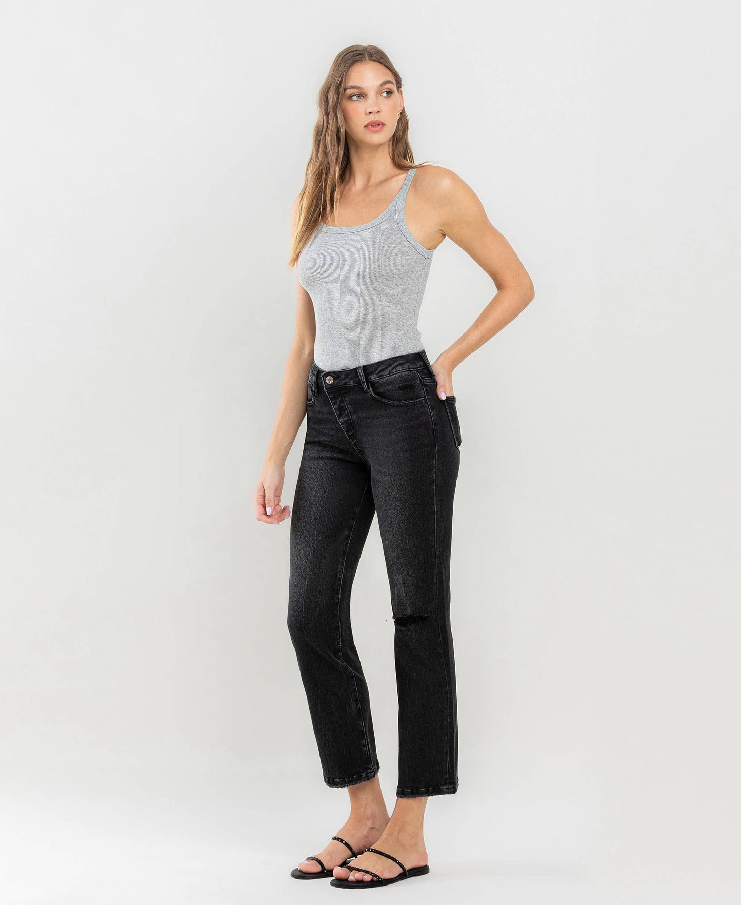 Monet Vervet Straight Jeans