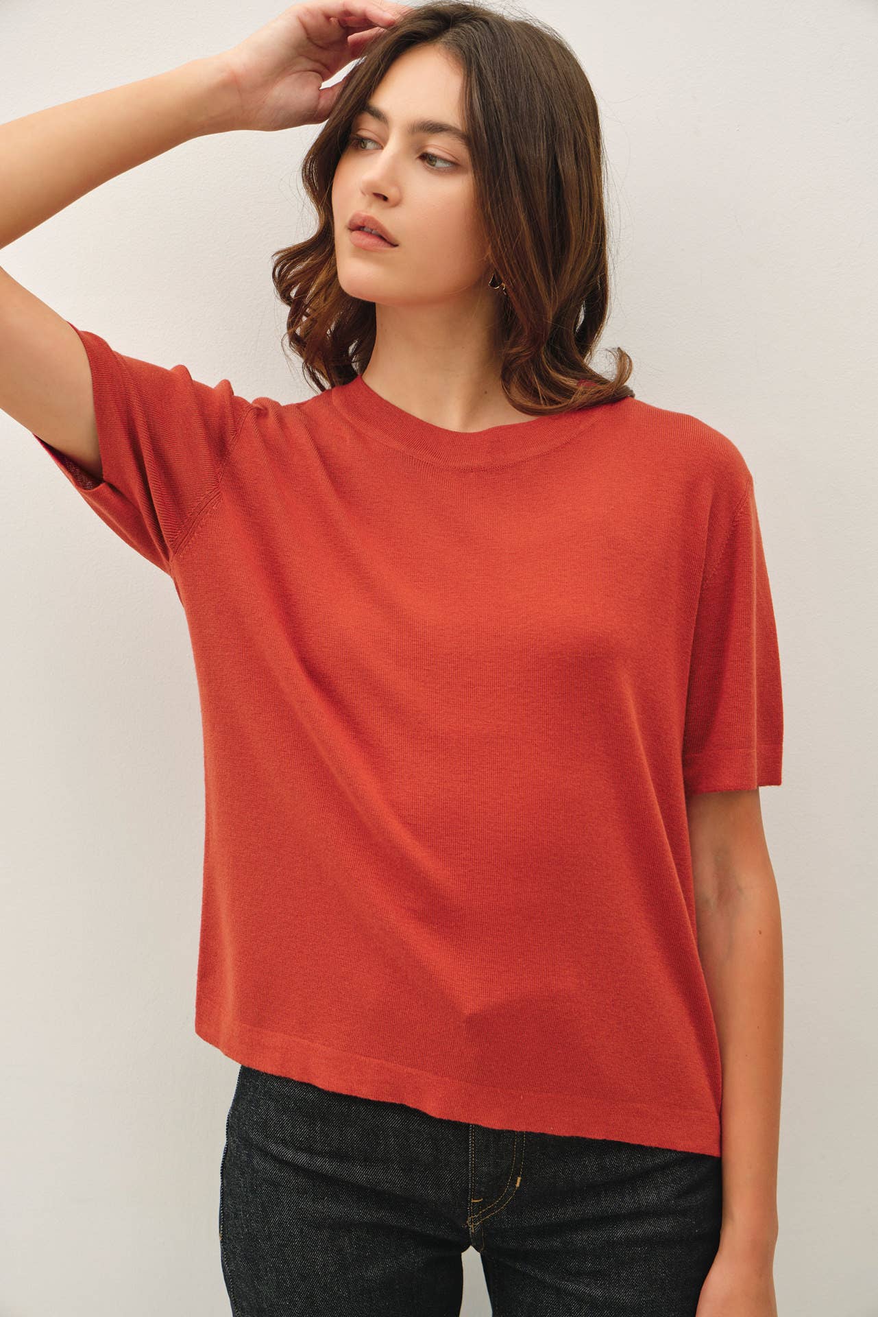 Rita Short Sleeve Sweater