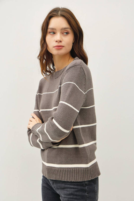 Addison Stripe Sweater 1