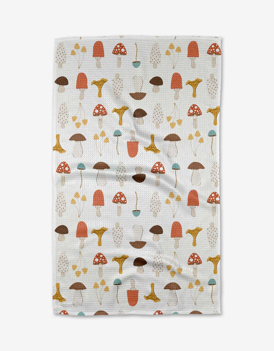 Geometry Foraging Tea Towel