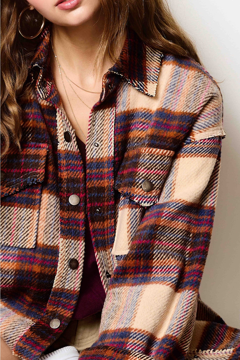 Nola Plaid Jacket