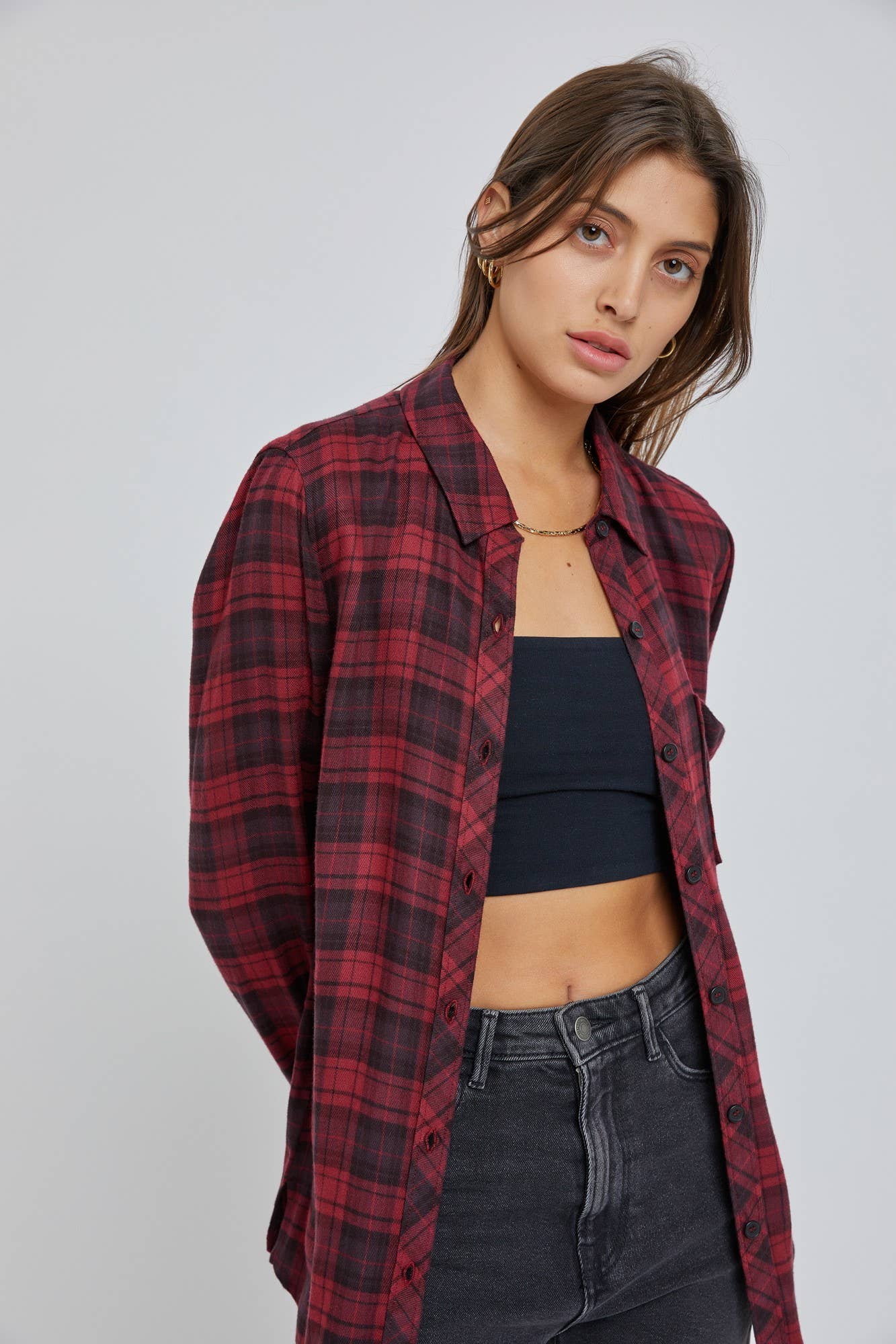 Hollie Plaid Shirt